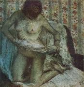 Edgar Degas After the Bath china oil painting artist